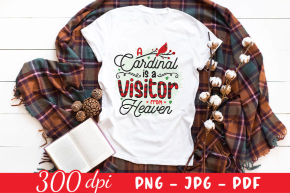 A Cardinal is a Visitor from Heaven PNG