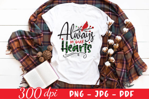 Always in Our Hearts PNG, Cardinal PNG Graphics