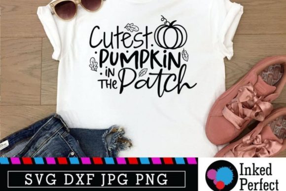 Cutest Pumpkin in the Patch Graphics for Crafts