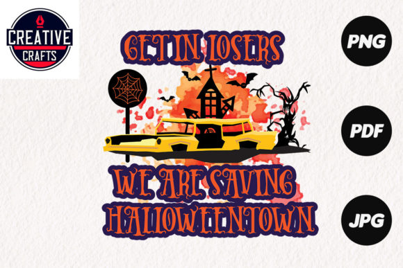 Halloween Sublimation Halloween Town Graphics and Crafts