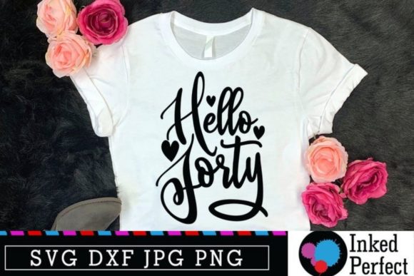 Hello Forty Hand-Lettered Font