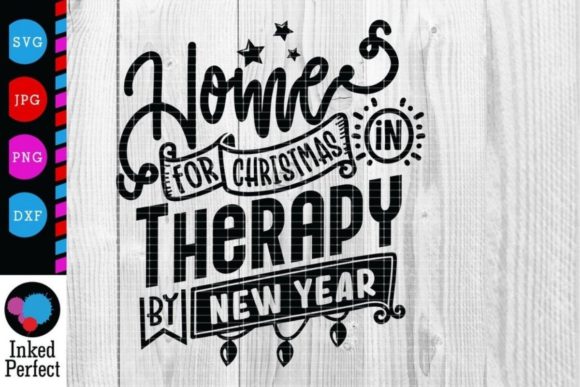 Home for Christmas in Therapy by New Year: Graphics & Crafts Review