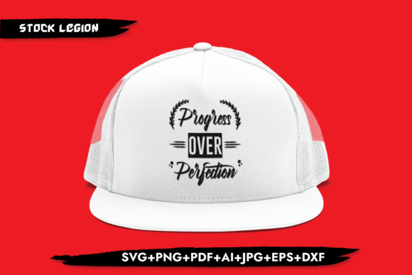 Progress over Perfection Graphics for Crafts & Marketing