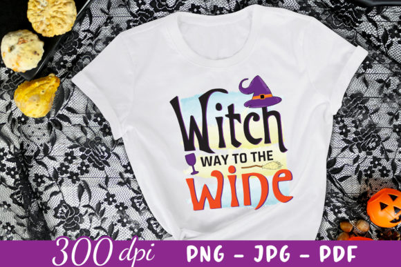 Witch Way to the Wine: Graphics & Crafts