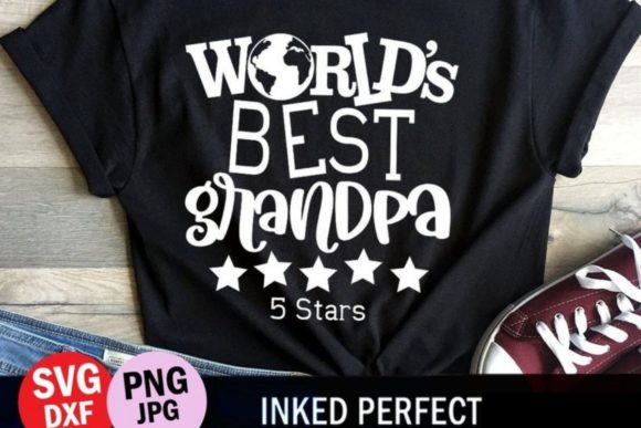 World’s Best Grandpa Graphics for Crafts